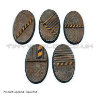 60mm x 35mm Oval Hive City Industrial Resin Bases